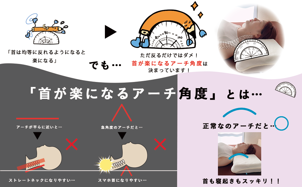 Cervical correction through sleeping posture